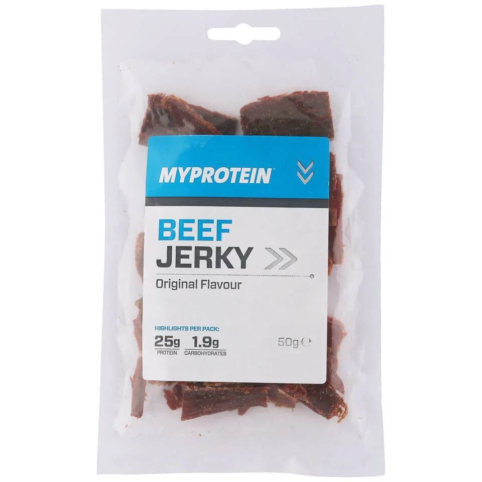 Myprotein Beef Jerky - 10 x 50g - ClassiqueImage1