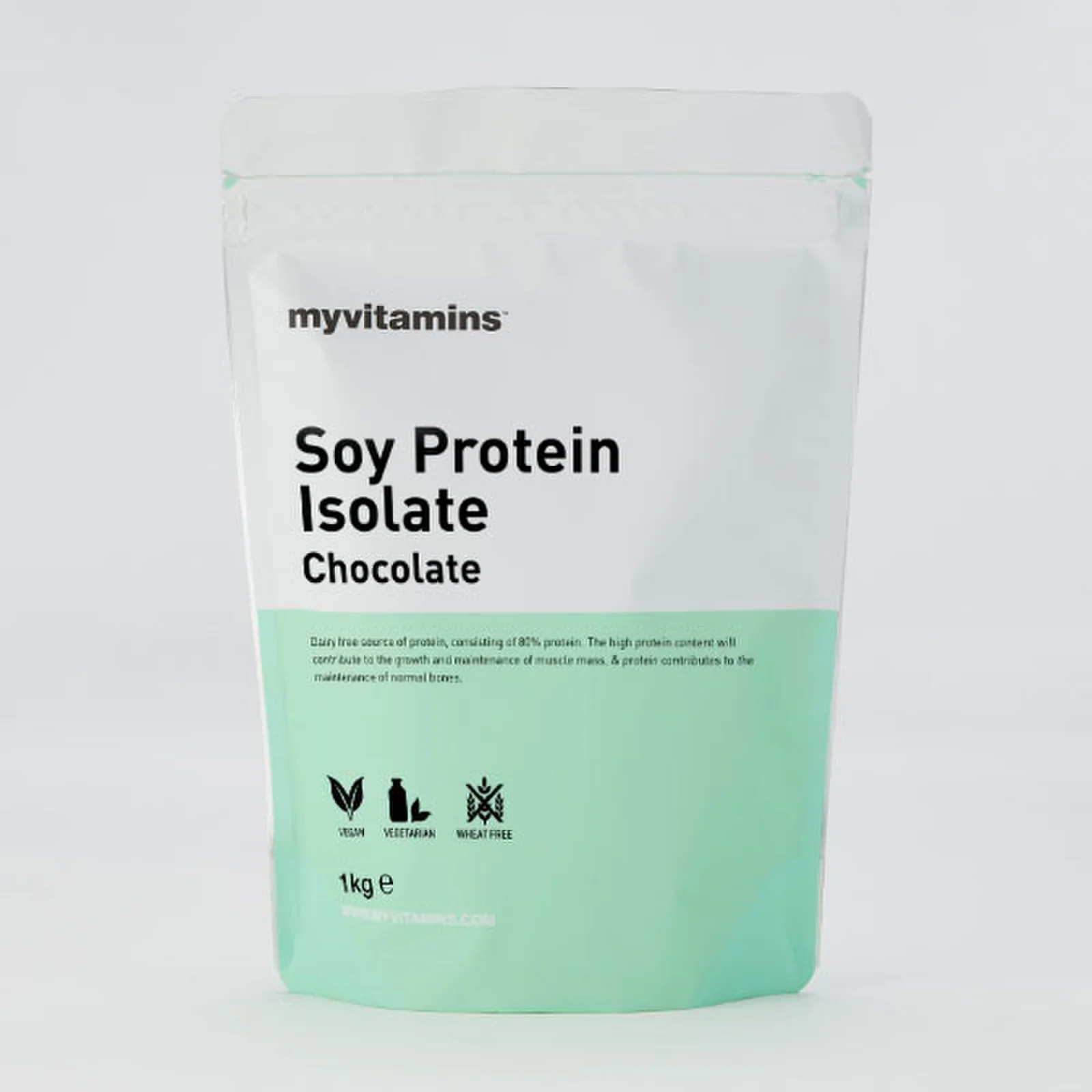 Isolat de protéine de soja - 1KG - Poche - ChocolatImage1