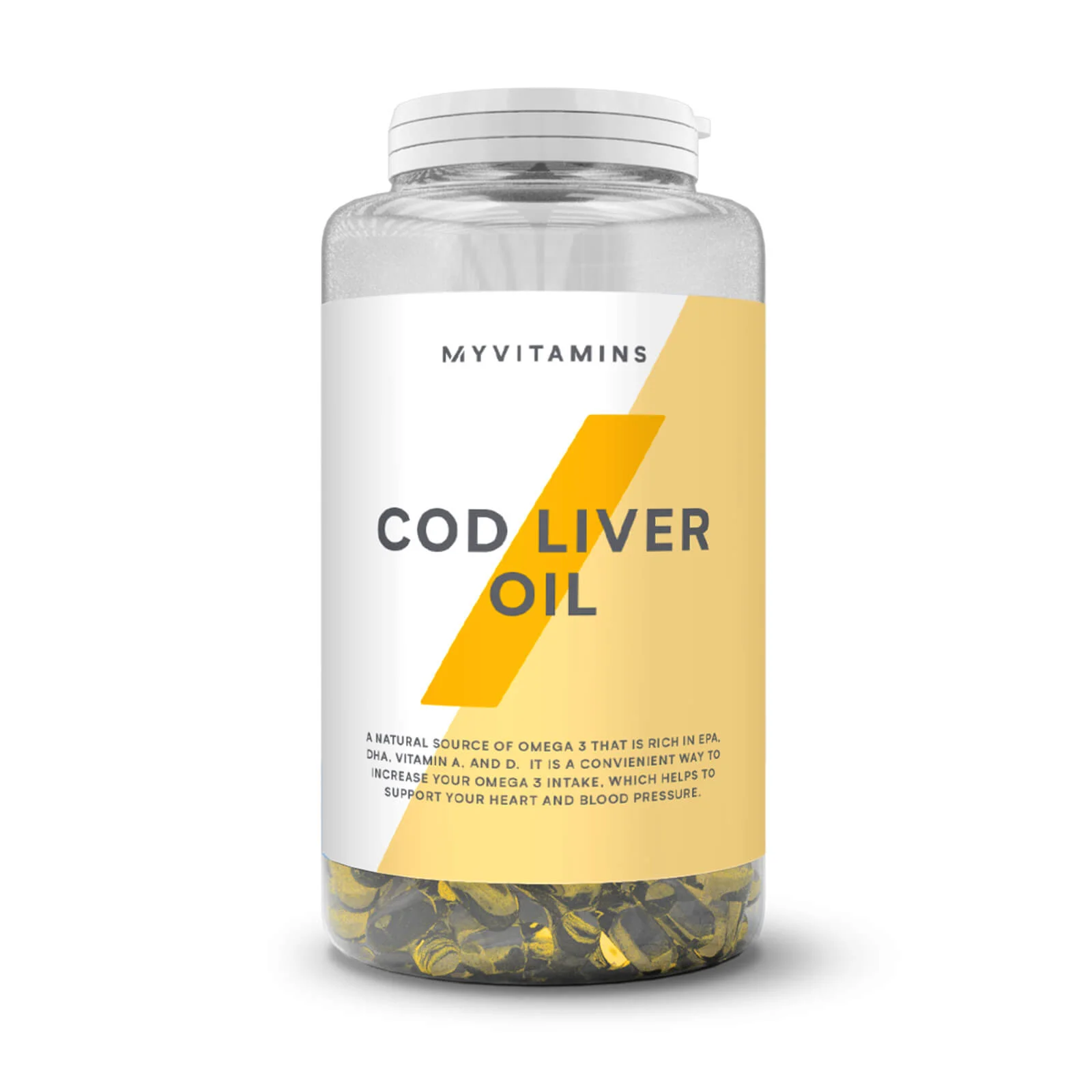 Myvitamins Cod Liver Oil - 1 Month (60 Capsules)Image1