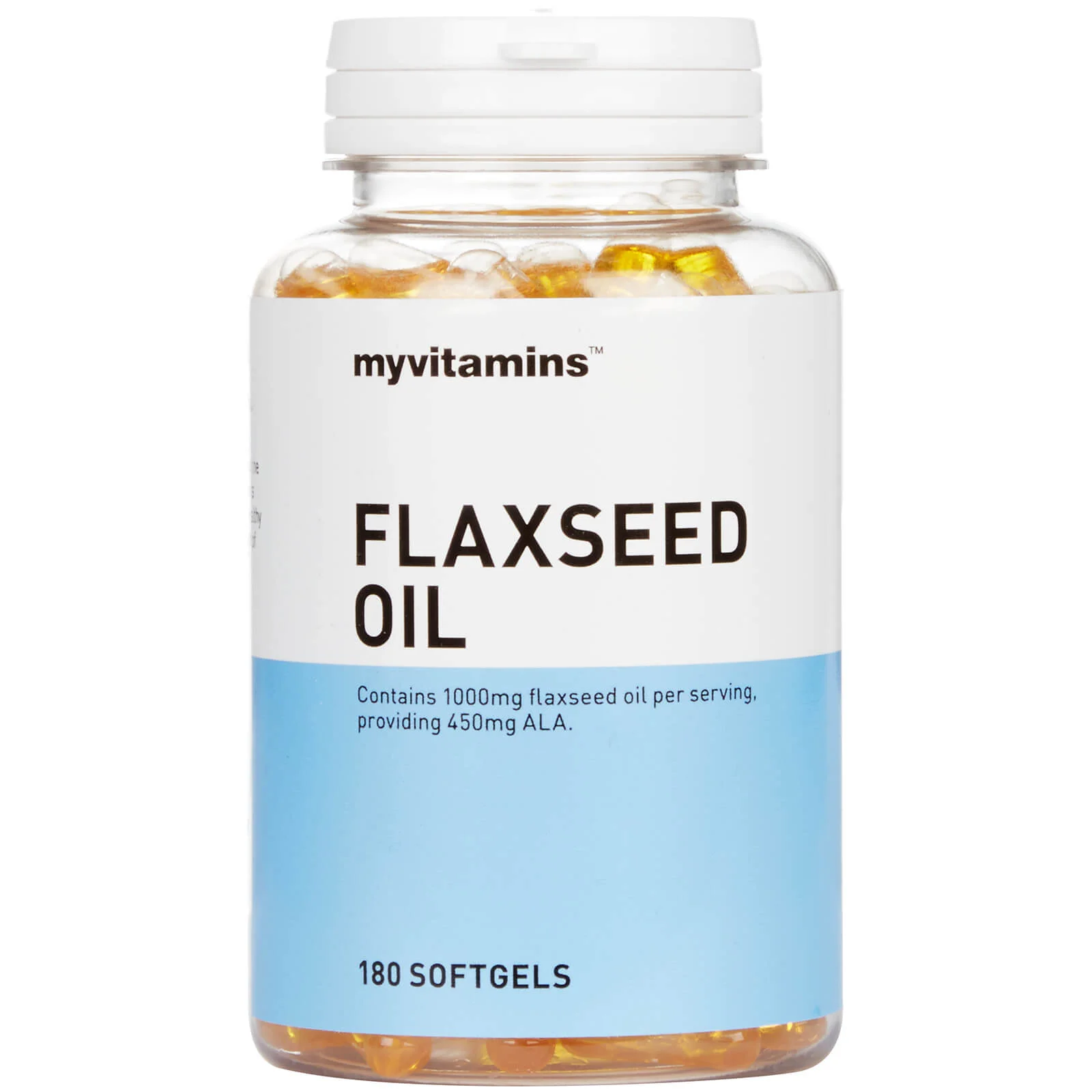 Myvitamins Flaxseed Oil - 1 Month (60 Softgels)Image1