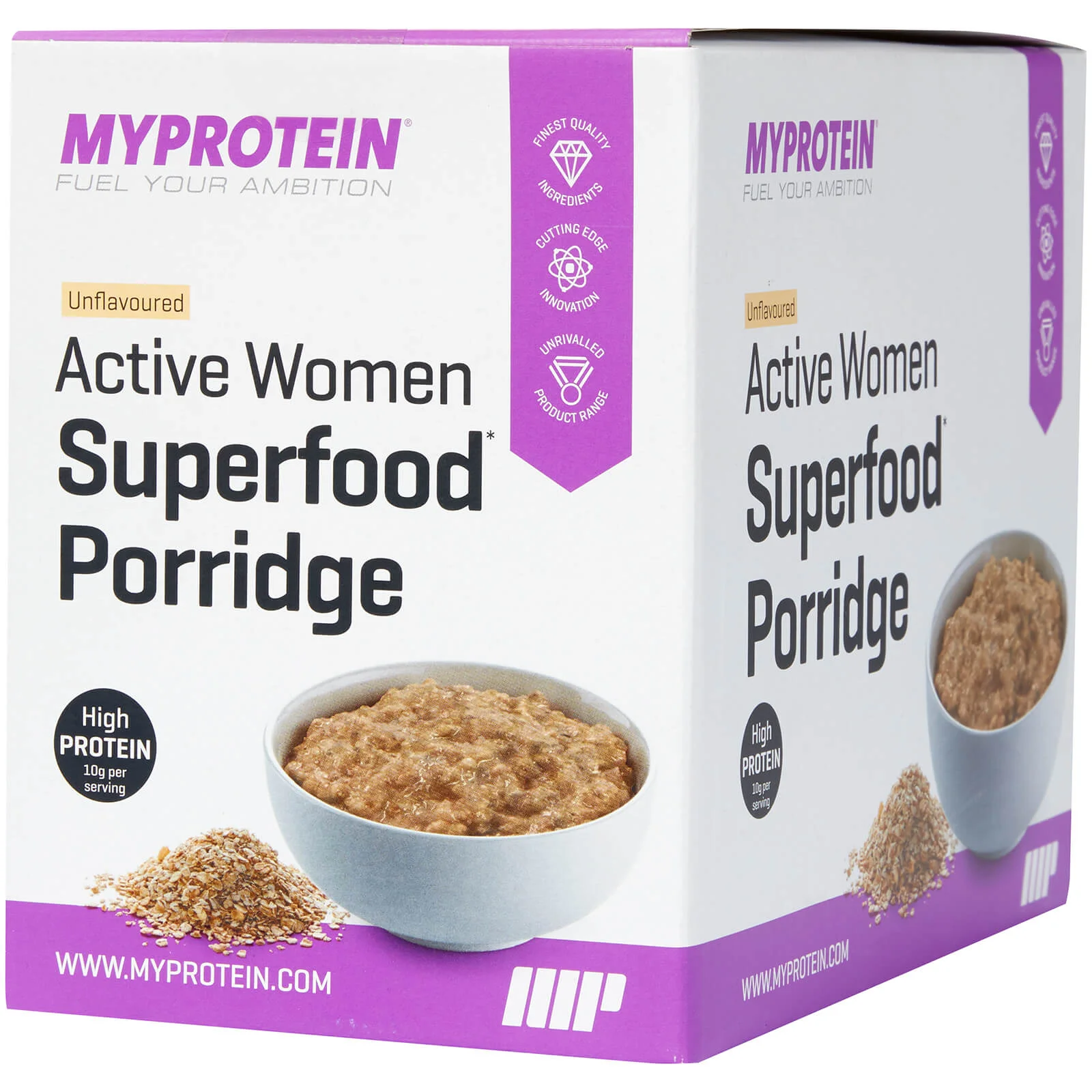 Myprotein Active Women Superfood Porridge - 20 x 40g - Sans arôme ajoutéImage1