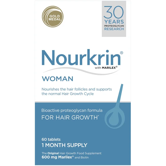 Nourkrin Woman Compléments alimentaires pour femme - cheveux (60 cachets)