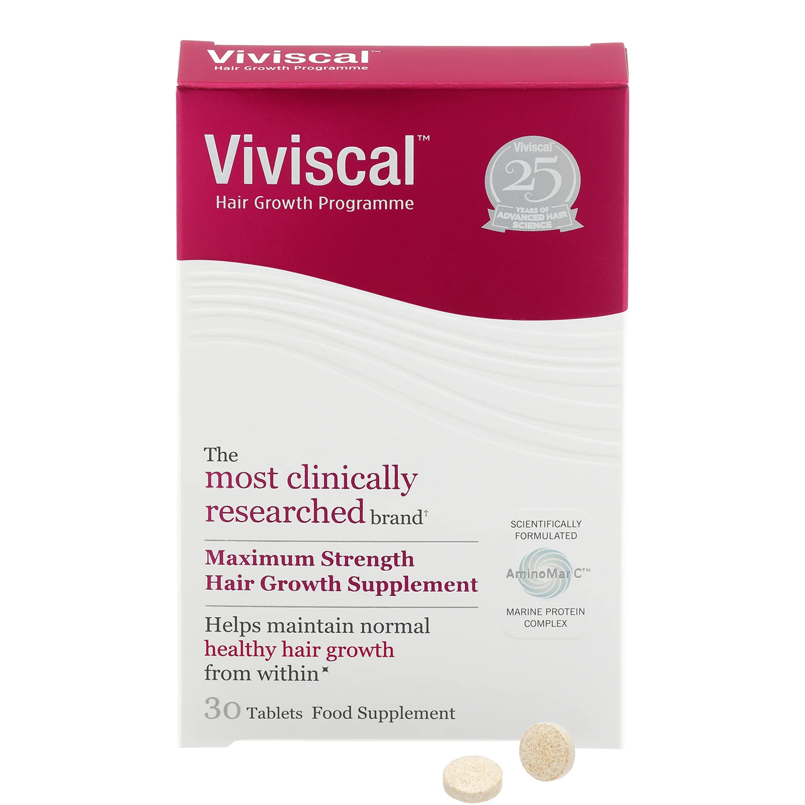 Suppléments renforcement maximum Viviscal (30 comprimés)Image1