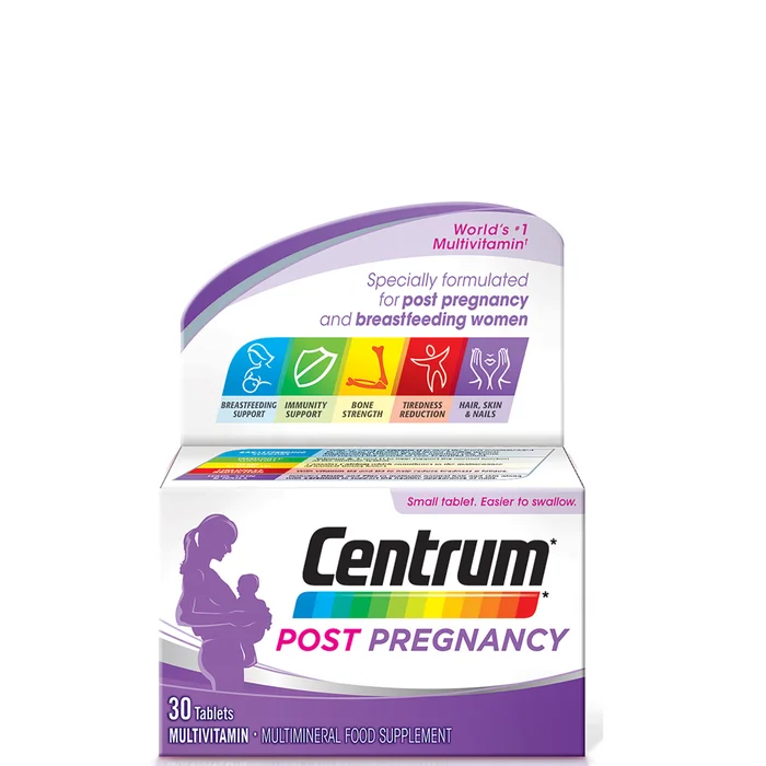 Comprimés Centrum Post-grossesse (30 comprimés)