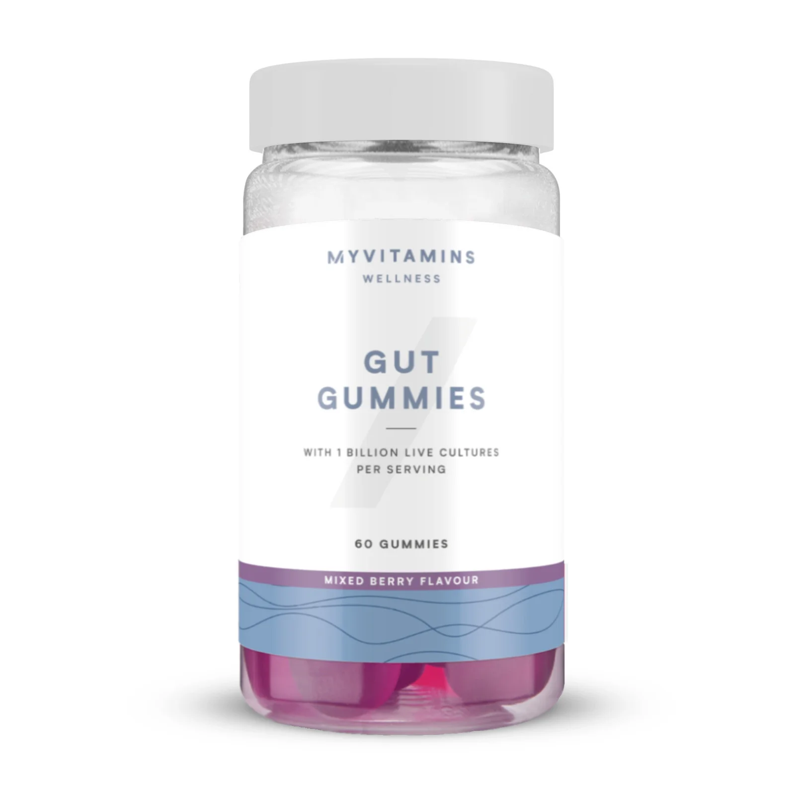 Gummies – Flore Intestinale - 60gommes à mâcher - Fruit des boisImage1