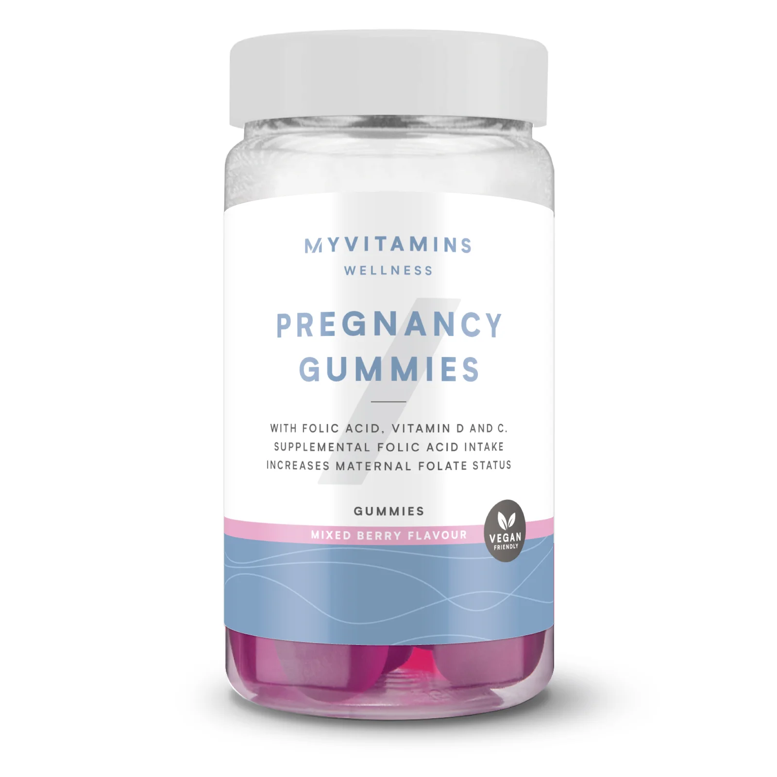 Gummies – Grossesse - 60gommes à mâcher - Fruit des boisImage1