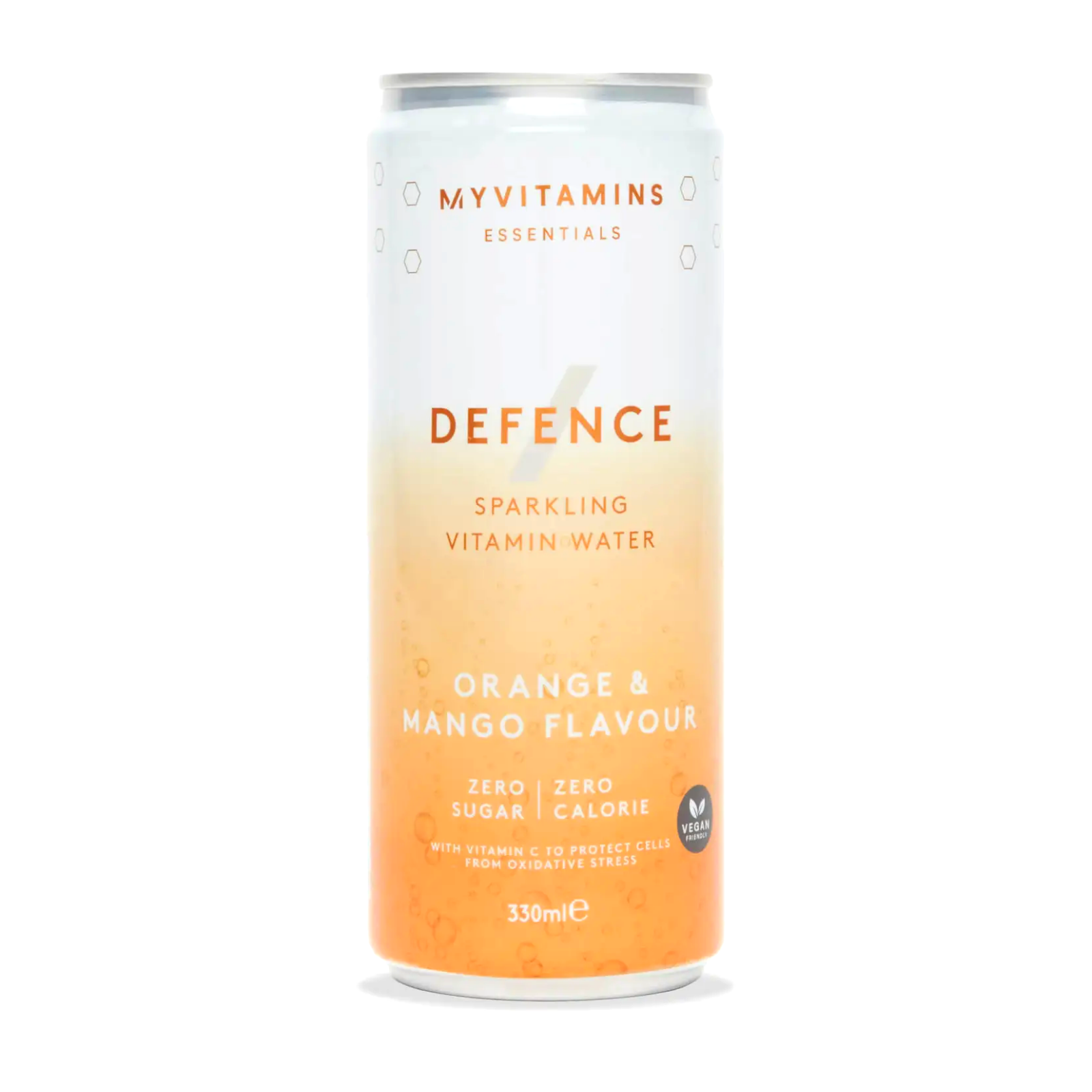 Échantillon - Eau pétillante Defence - Orange and MangoImage1