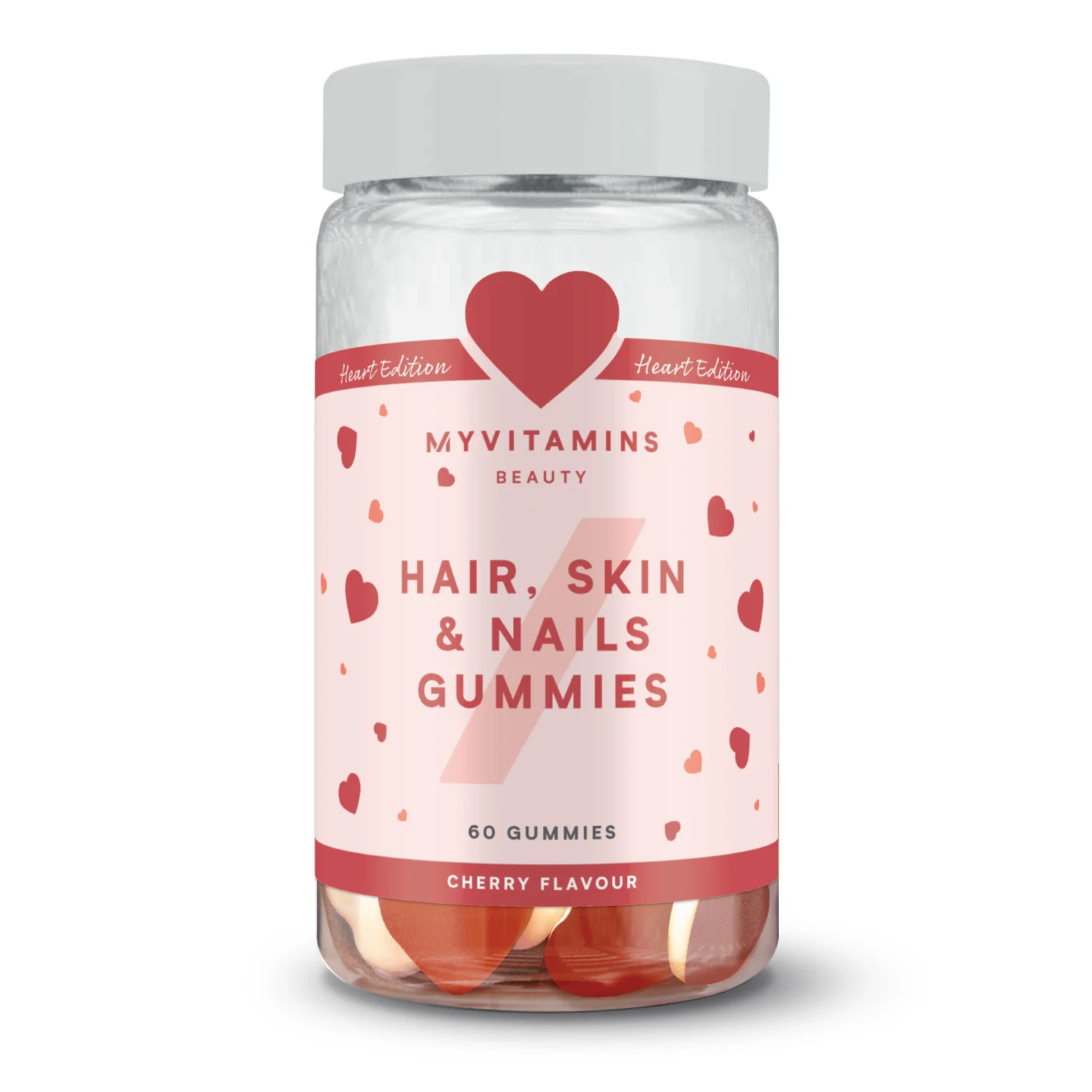 Gummies – Cheveux, Peau et Ongles - 60gommes à mâcher - CeriseImage1