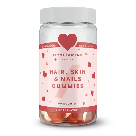 Gummies – Cheveux, Peau et Ongles - 60 Gummies - 30portions - Cerise