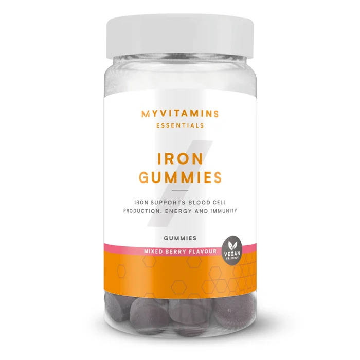 Pastilles gélifiées enrichies en fer