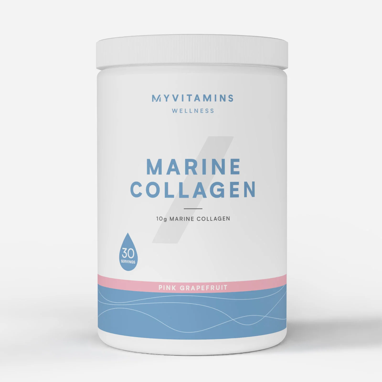 Poudre de collagène marin Myvitamins - 360G, 30portions - Pink GrapefruitImage1